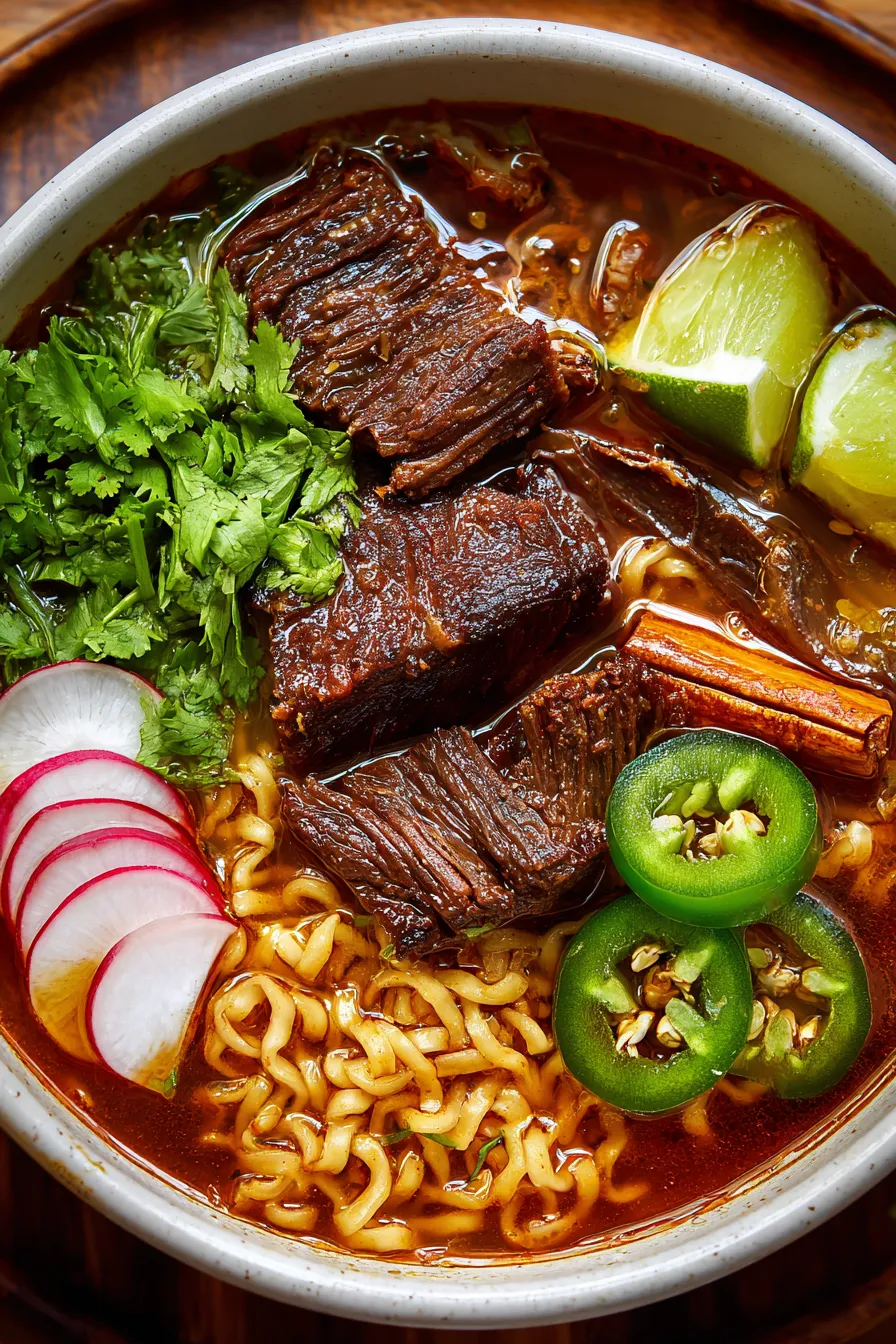 Savory Birria Ramen – Cooking With Annie