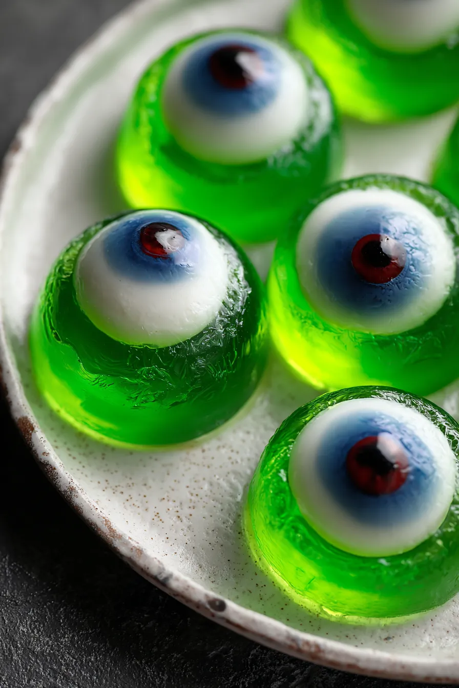 Halloween Eyeball Jello Shots – Cooking With Annie