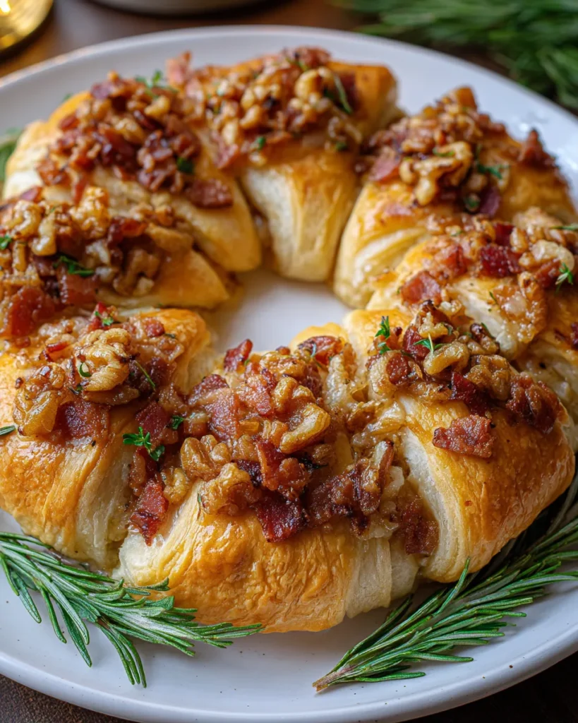 Bacon Brie Crescent Wreathbacon Brie Crescent Wreath Pictures That Looks Fascinating To Design Your Home Design Ideas